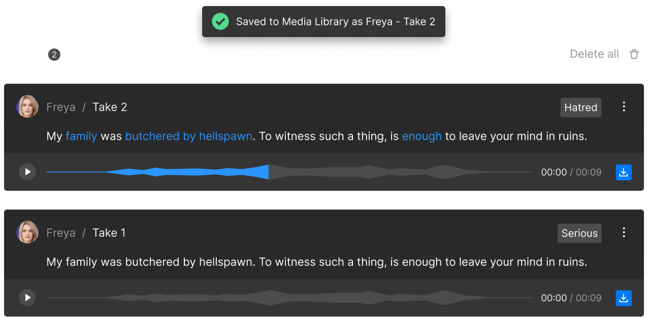 Save to Media Library